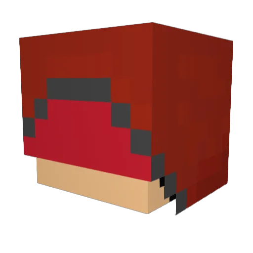 scblockboy Minecraft avatar head, 3D render