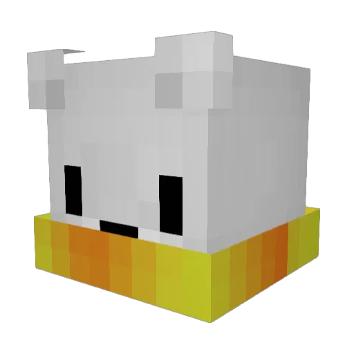 scepheii Minecraft avatar head, 3D render