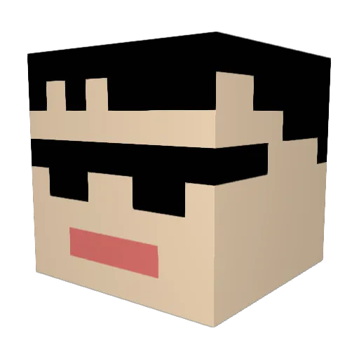schalki15 Minecraft avatar head, 3D render