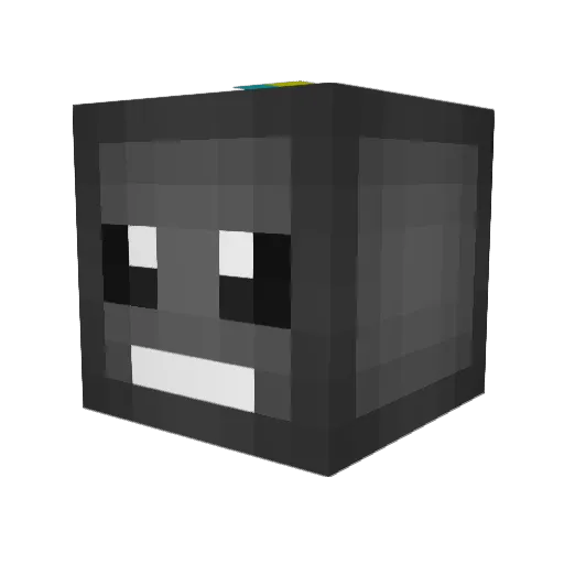 schattenaaron Minecraft avatar head, 3D render