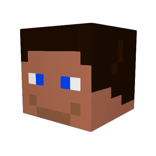 schefchen005 Minecraft avatar head, 3D render