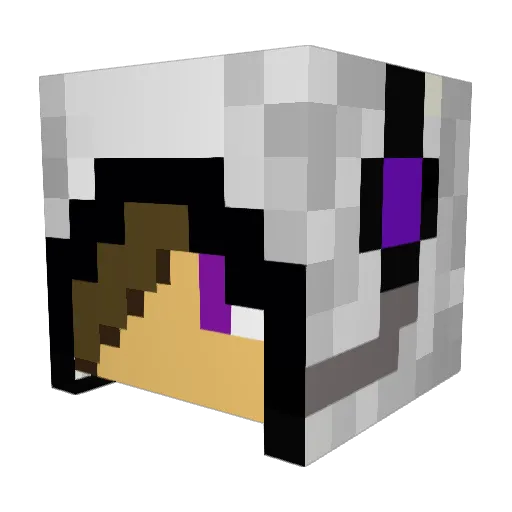 schenki696 Minecraft avatar head, 3D render