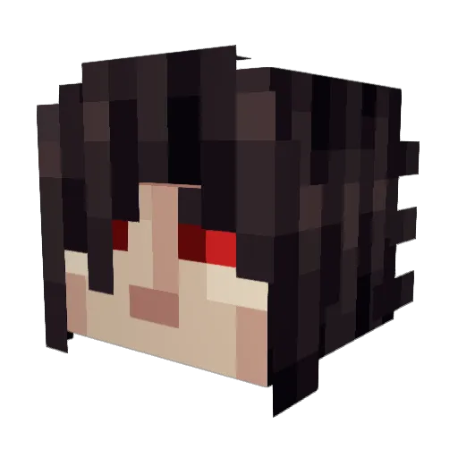 scherox999 Minecraft avatar head, 3D render