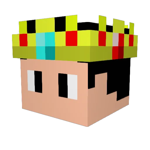 schiese123 Minecraft avatar head, 3D render