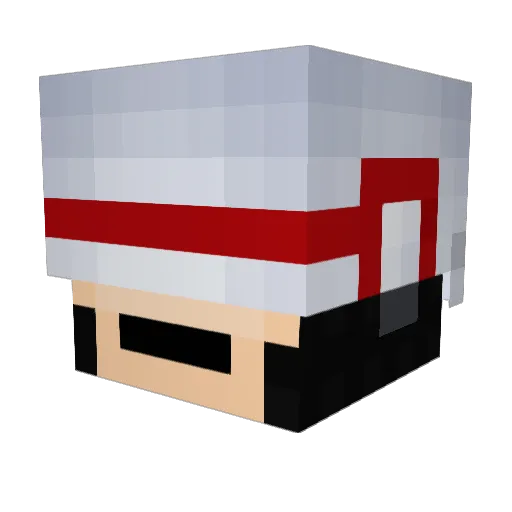 schijtjong Minecraft avatar head, 3D render