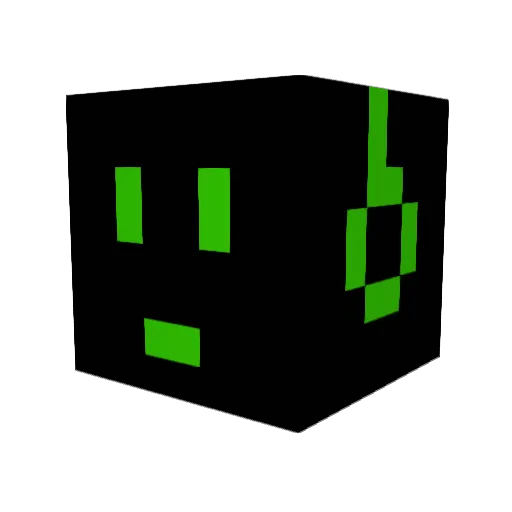 schischka Minecraft avatar head, 3D render