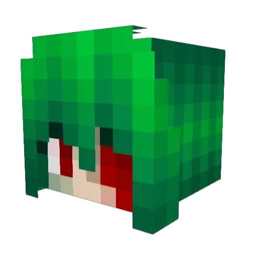 schmidtie23215 Minecraft avatar head, 3D render