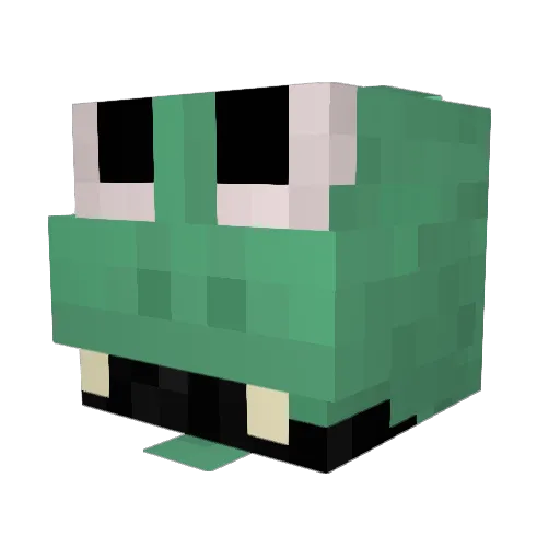 schmutzbrecher Minecraft avatar head, 3D render