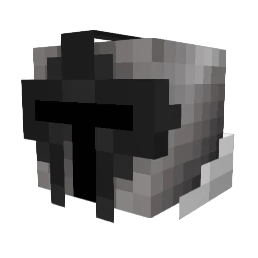 schnee1848 Minecraft avatar head, 3D render