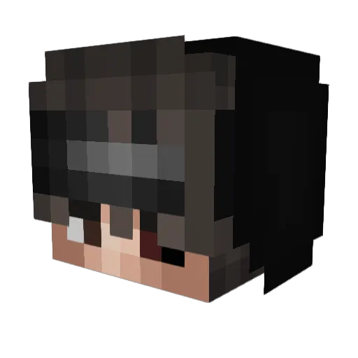 schneppenhorst Minecraft avatar head, 3D render