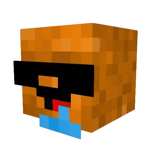 schnitzelo__o Minecraft avatar head, 3D render