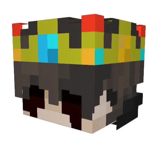 schnueffler1 Minecraft avatar head, 3D render