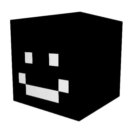 schoggib Minecraft avatar head, 3D render