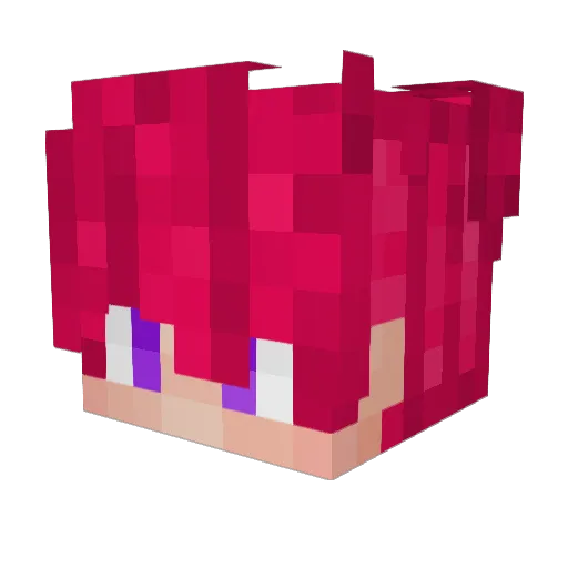 schong99 Minecraft avatar head, 3D render