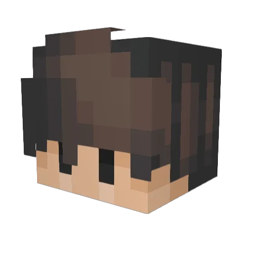 schongs Minecraft avatar head, 3D render