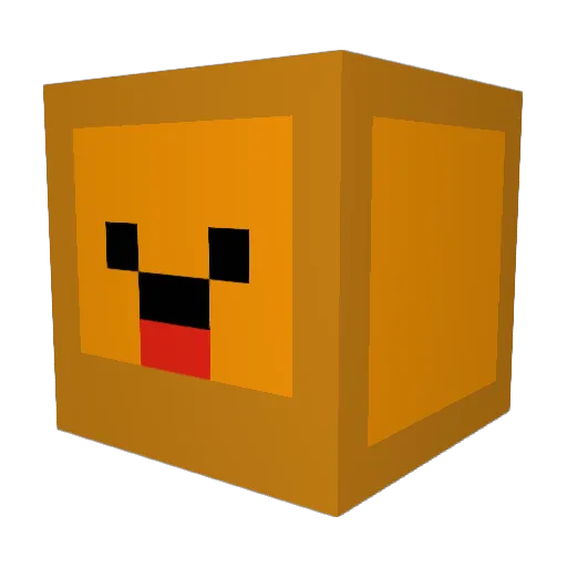 schreib_fehler Minecraft avatar head, 3D render