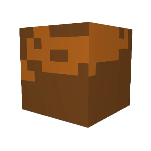 schroink Minecraft avatar head, 3D render