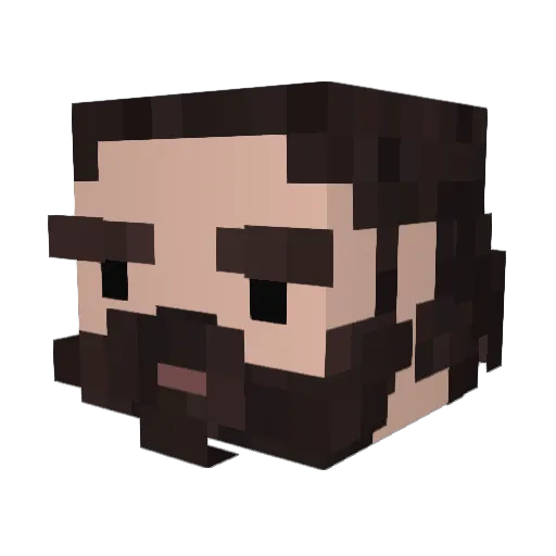 schumi818 Minecraft avatar head, 3D render