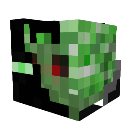 schweig01 Minecraft avatar head, 3D render
