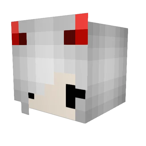 sci_fi_rocks Minecraft avatar head, 3D render