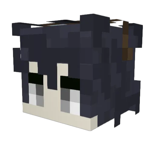 science_sin Minecraft avatar head, 3D render