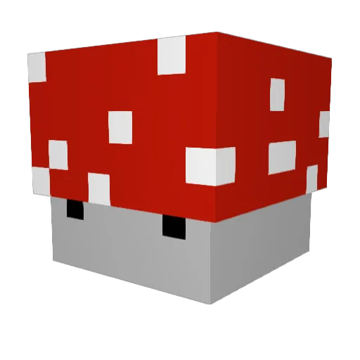 sck Minecraft avatar head, 3D render