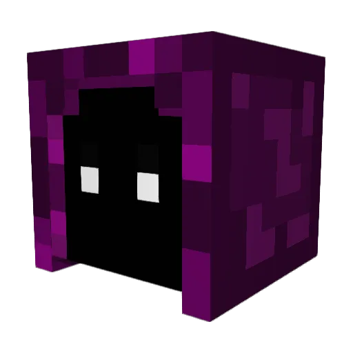 sclapple Minecraft avatar head, 3D render