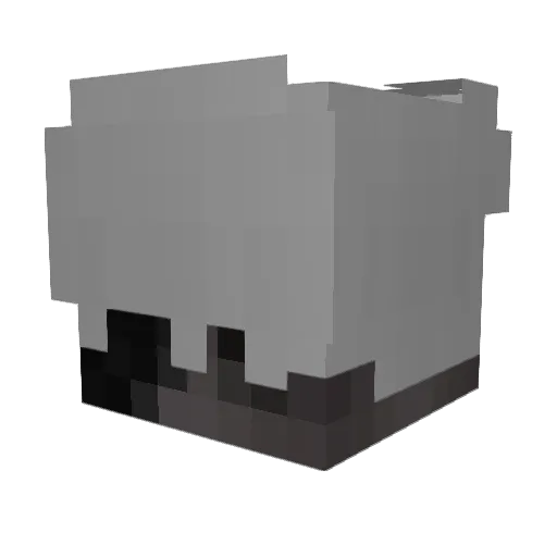 sclfy Minecraft avatar head, 3D render