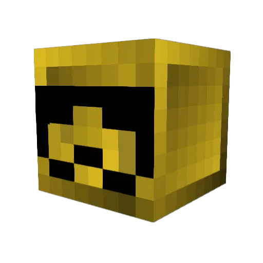 sco2 Minecraft avatar head, 3D render