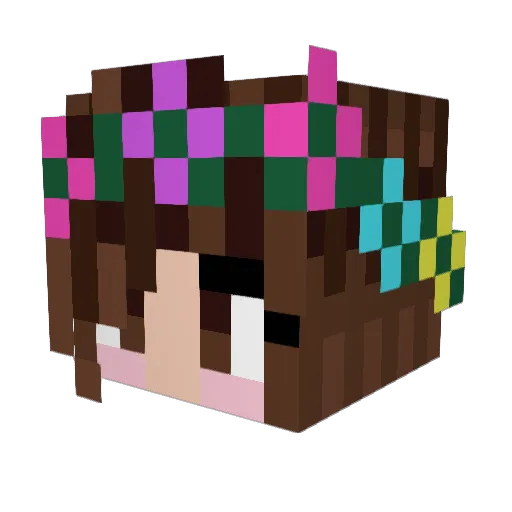 scofie0 Minecraft avatar head, 3D render