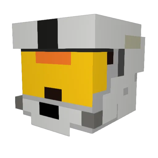 scoobies Minecraft avatar head, 3D render