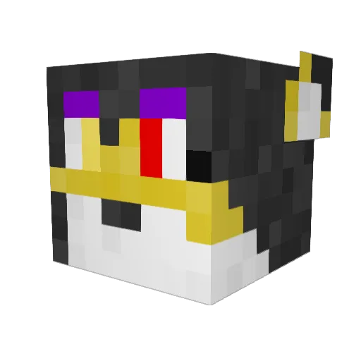 scooby32 Minecraft avatar head, 3D render