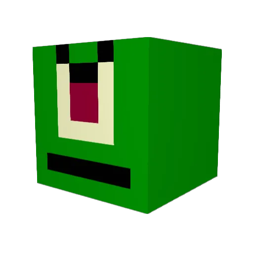 scoobybedoo09 Minecraft avatar head, 3D render
