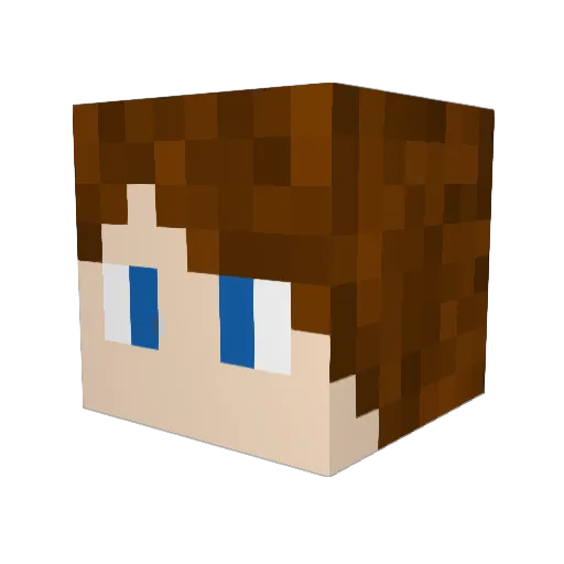 scopic21 Minecraft avatar head, 3D render