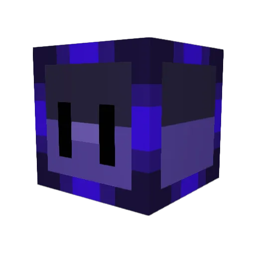 scorch135 Minecraft avatar head, 3D render