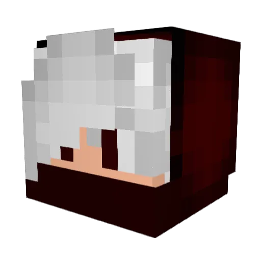 scordrac974 Minecraft avatar head, 3D render