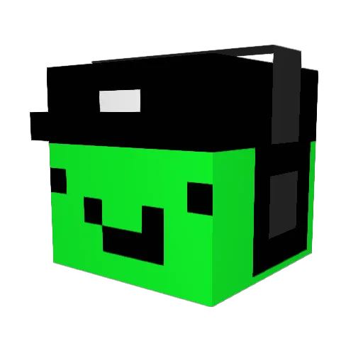 scorpdevil Minecraft avatar head, 3D render
