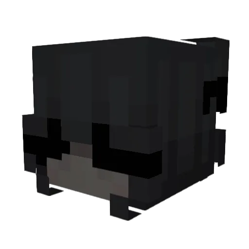 scorpibae Minecraft avatar head, 3D render