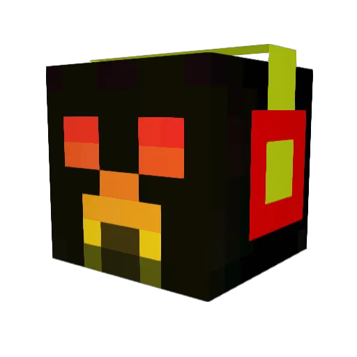 scorpio_41 Minecraft avatar head, 3D render
