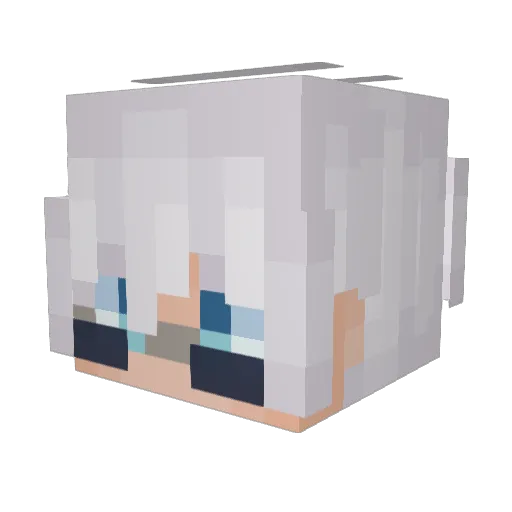 scorpio_steve Minecraft avatar head, 3D render