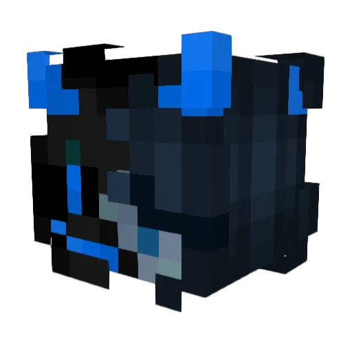 scorpionn9 Minecraft avatar head, 3D render
