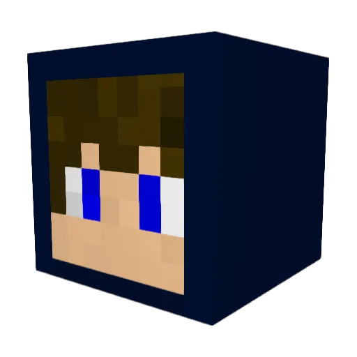 scott161 Minecraft avatar head, 3D render