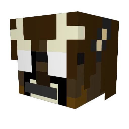 scott16ig Minecraft avatar head, 3D render
