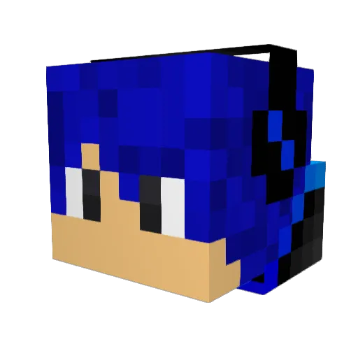 scott1964 Minecraft avatar head, 3D render