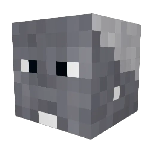 scott_69 Minecraft avatar head, 3D render