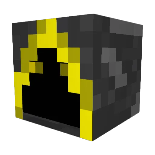 scottf12 Minecraft avatar head, 3D render