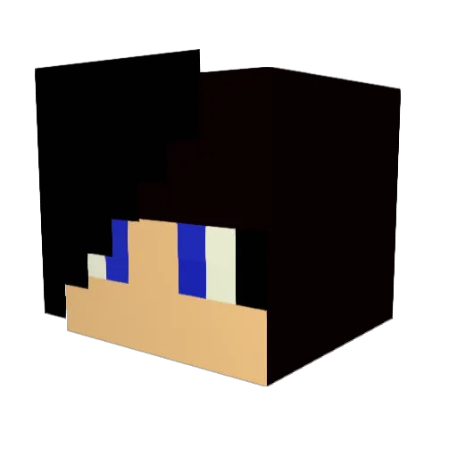 scottish01 Minecraft avatar head, 3D render