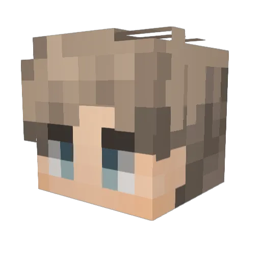 scottm587 Minecraft avatar head, 3D render