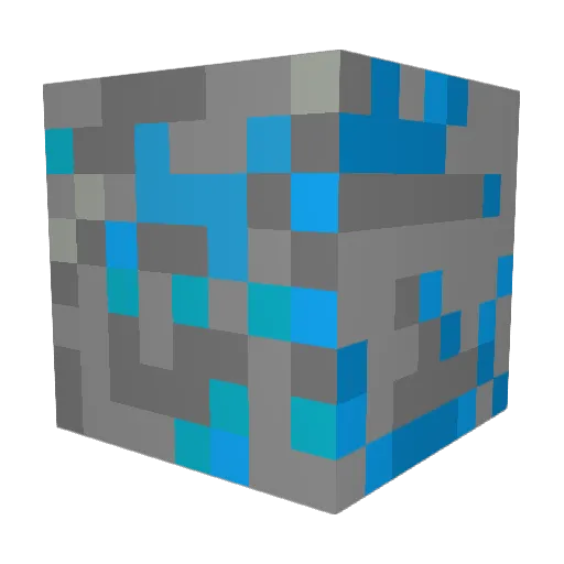 scottpre Minecraft avatar head, 3D render