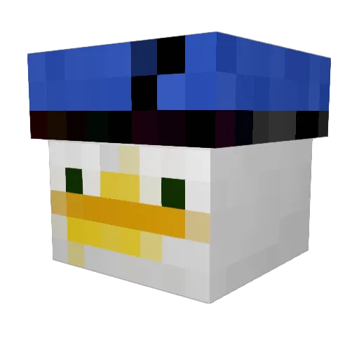 scottyboy41 Minecraft avatar head, 3D render